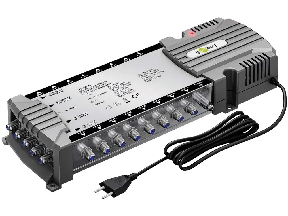 GOOBAY SAT-Multischalter 64876, 5/16