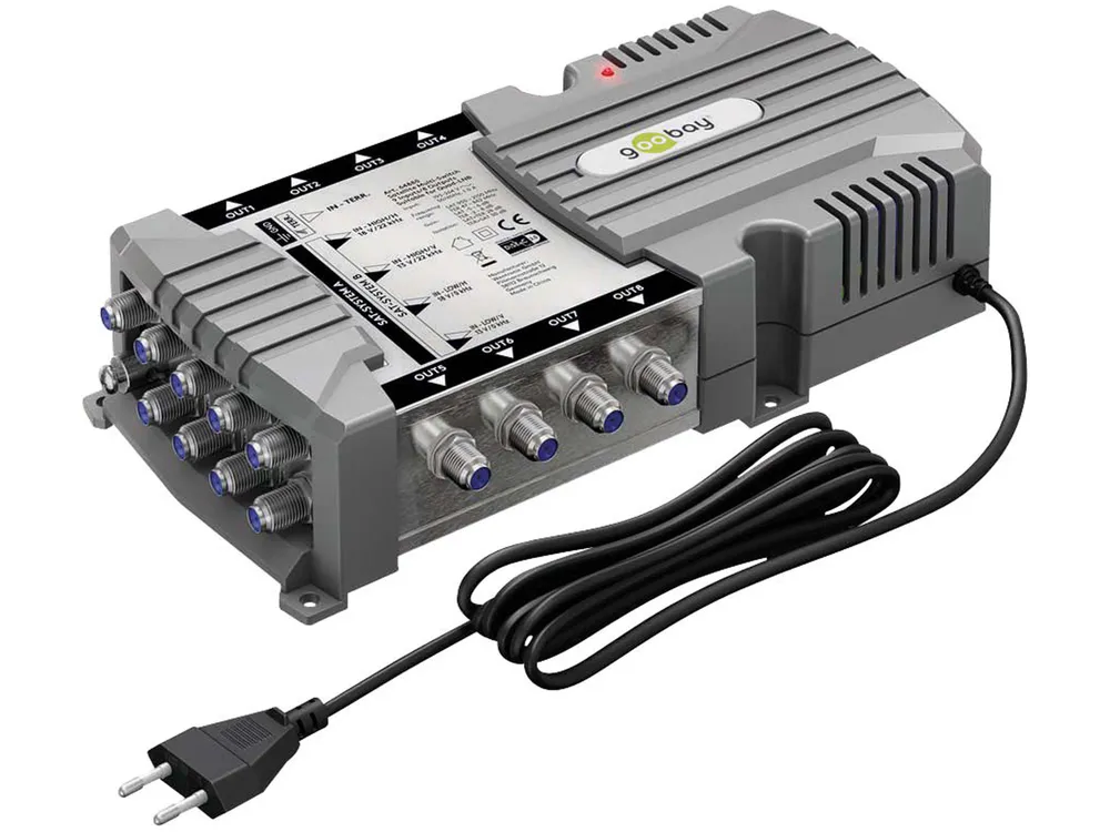 GOOBAY SAT-Multischalter 64880, 9/8