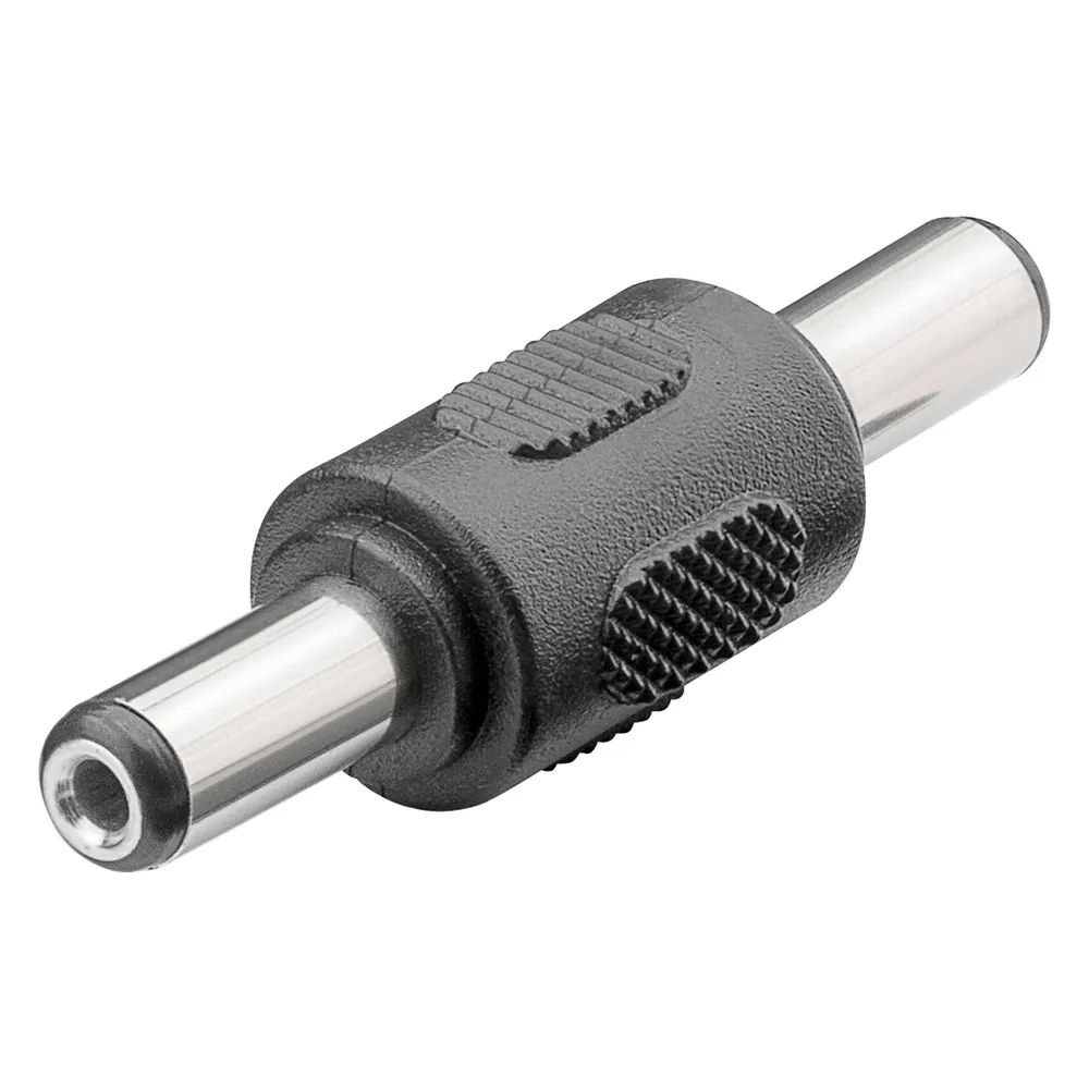GOOBAY Steckverbinder 76752, DC-Stecker auf DC- Stecker (5,50x2,10 mm)