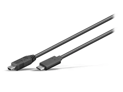 GOOBAY USB 2.0 Adapterkabel Mini-B/C, 0,5 m