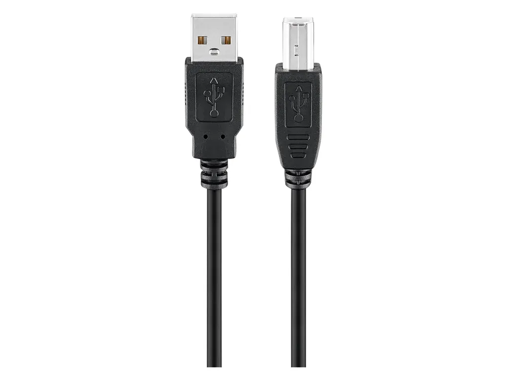 GOOBAY USB 2.0 Hi-Speed Kabel A/B 68901 3m schwarz