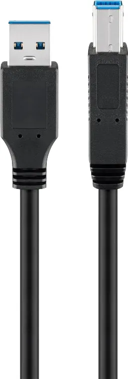 GOOBAY USB 3.0 Kabel 96119 A/B 5m schwarz