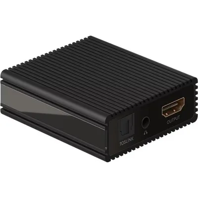 HDMI Splitter Goobay Aluminium Audioextraktion 4K 30 Hz