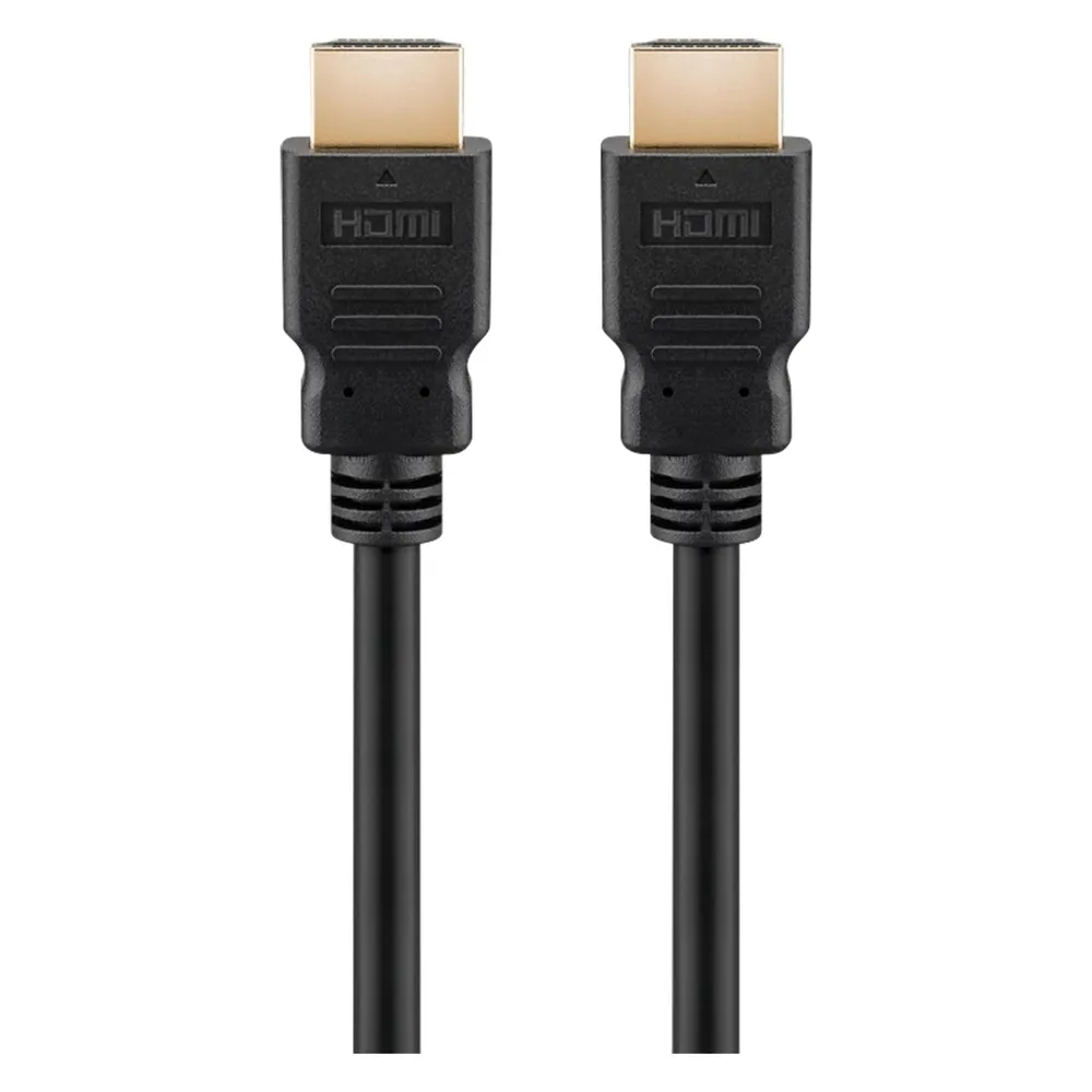 Kabel HDMI 2.1 goobay HL0410840 2 m Schwarz