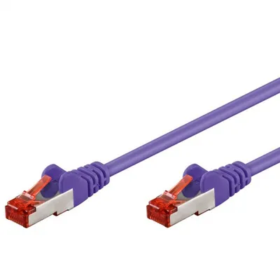 Kabel Goobay 95500 2 m Cat6 SFTP RJ45 Violett