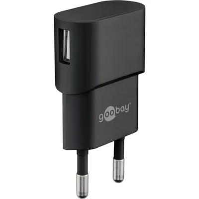Ladegerät USB-A Goobay 44947 Innen Schwarz Universal