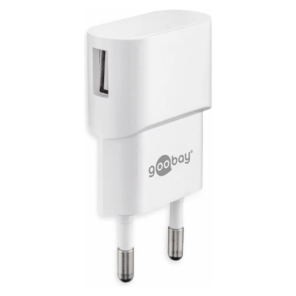 Ladegerät USB-A Goobay 44948 Schwarz 100-240V Universell Innen
