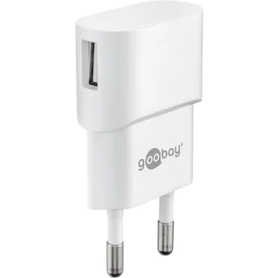 Ladegerät USB-A Goobay 44948 Schwarz 100-240V Universell Innen