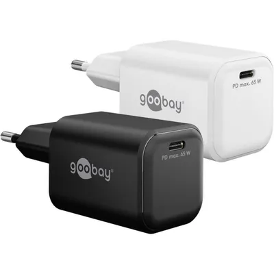 Ladegerät USB-C GaN 65W Goobay 79155 Innen Schwarz