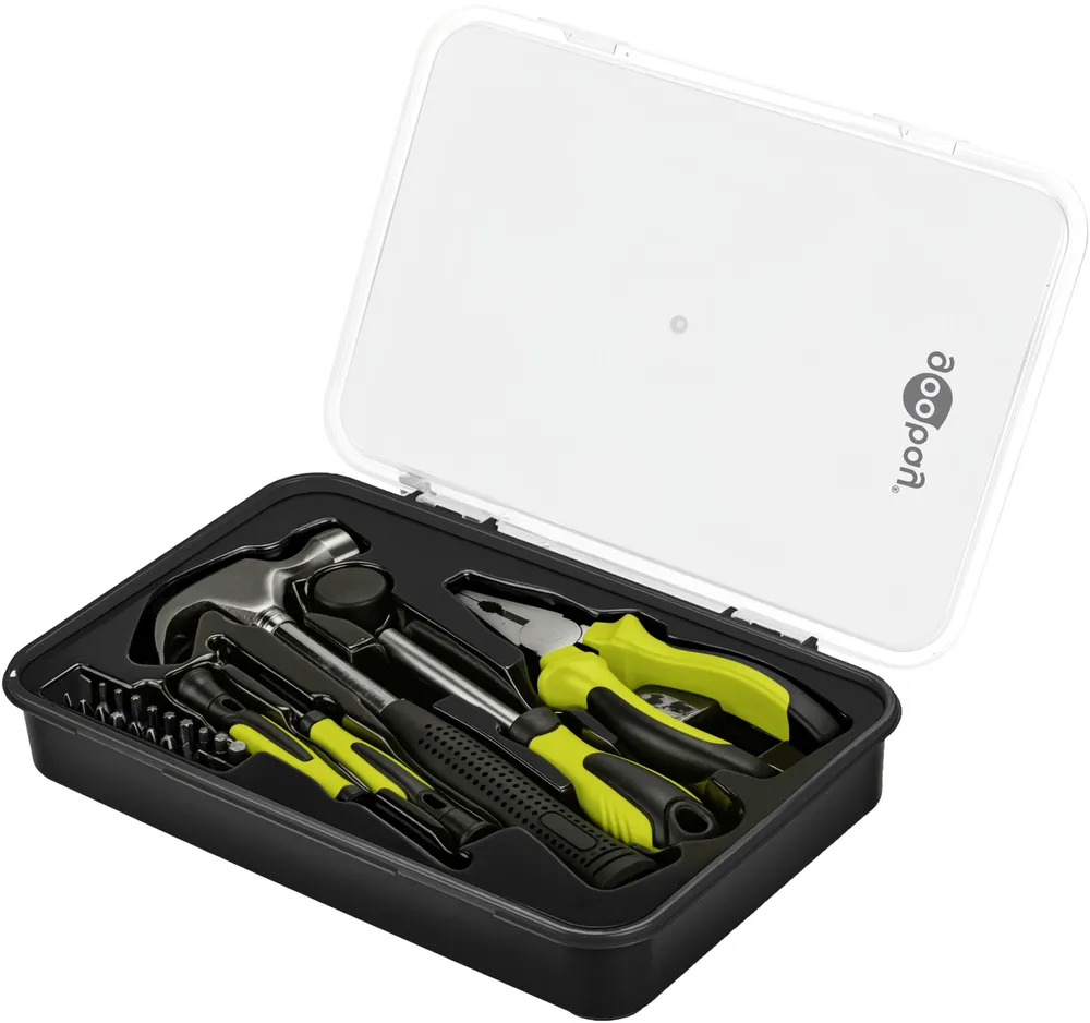GOOBAY TOOLS Werkzeug-Set Starter, 77845, 26-teilig