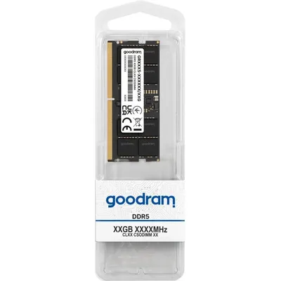 Arbeitsspeicher RAM GoodRam GR00C5-64L52S 32GB 2x16GB DDR5 6400MHz CL52 Schwarz SO-DIMM
