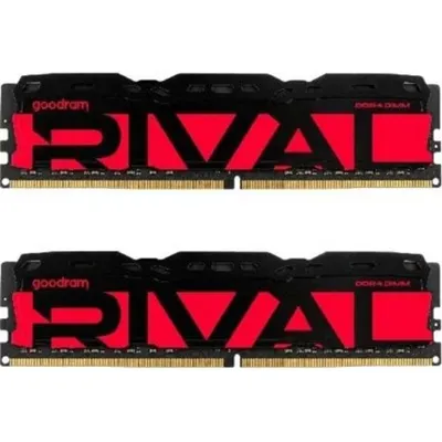Arbeitsspeicher RAM Goodram Rival Radiant 16GB 2x8GB DDR4 3200MHz CL16 Rot