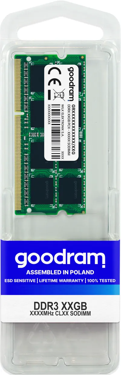 GoodRam SR SODIMM DDR3 1600 MHz 4 GB CL11
