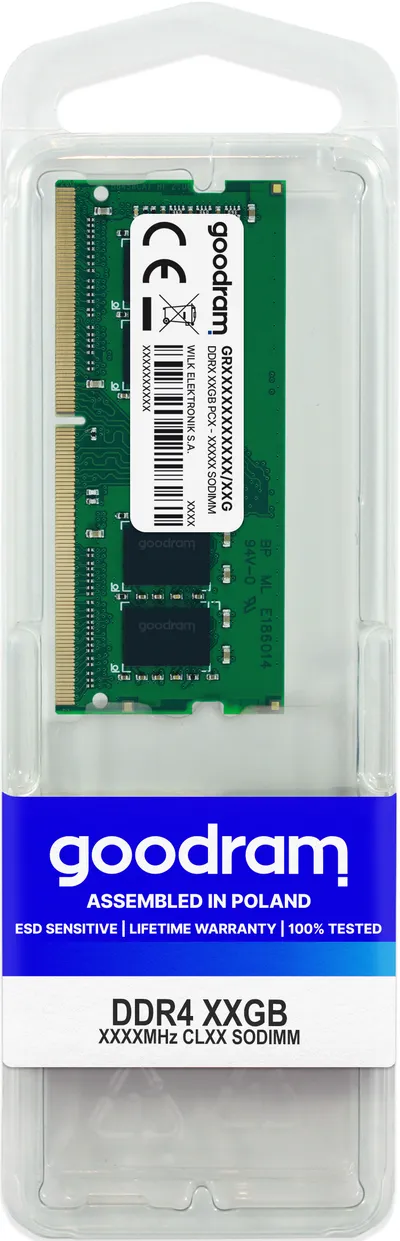 Goodram DDR4 2400 PC4-19200 16 GB CL17 SODIMM