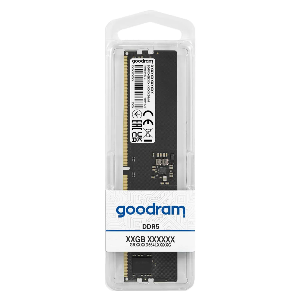 Goodram Pami?? DDR5 16GB/4800 CL40 - 16 GB Speichermodul 1 x 16 GB 4800 MHz ECC