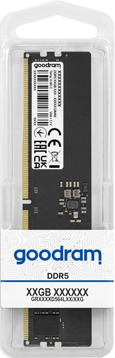 Memoria RAM Goodram GR5600D564L46S/8G 8GB 1x8GB DDR5 5600MHz CL46 288-pin DIMM