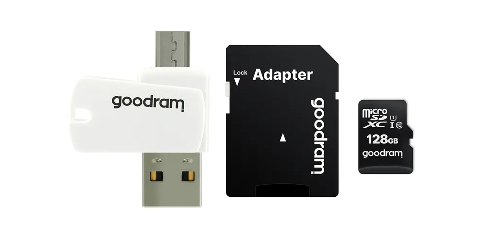 Kartenleser Goodram M1A4 All in One 128GB USB 2.0 microUSB UHS-I