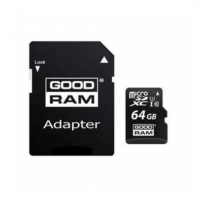 MicroSD-Karte GoodRam M1AA 64GB Klasse 10 UHS-I 100MB/s