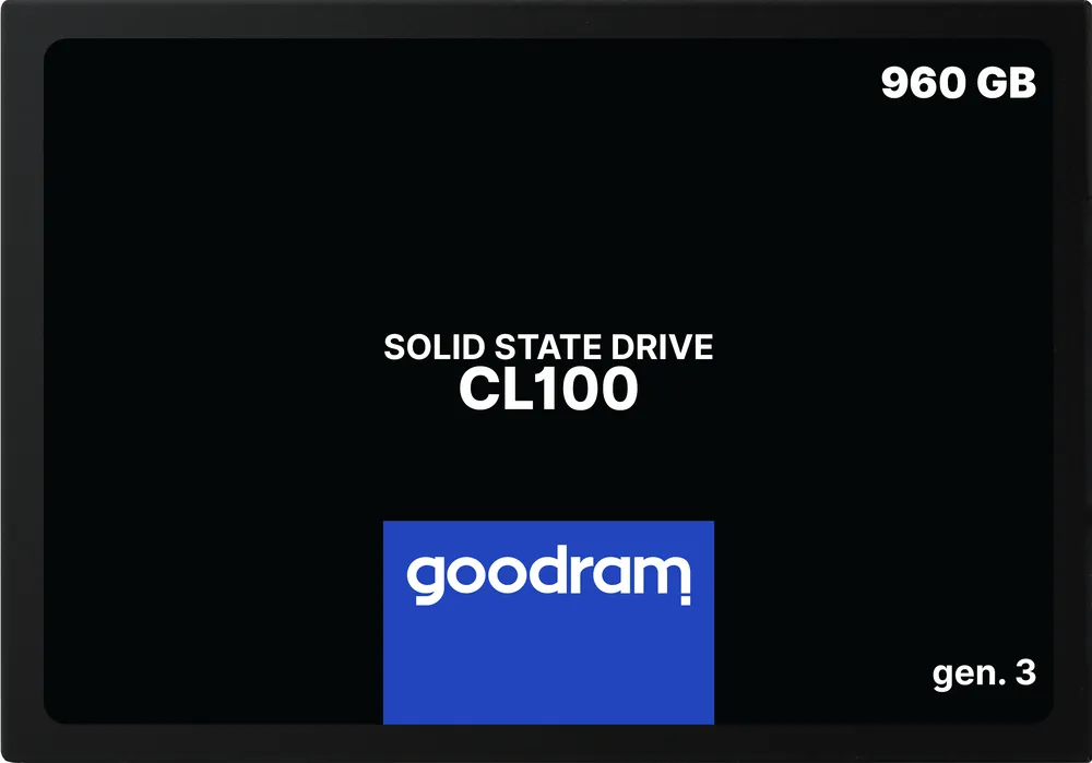 GoodRam CL100 Gen.3 SSD 960 GB 2,5" SATA III
