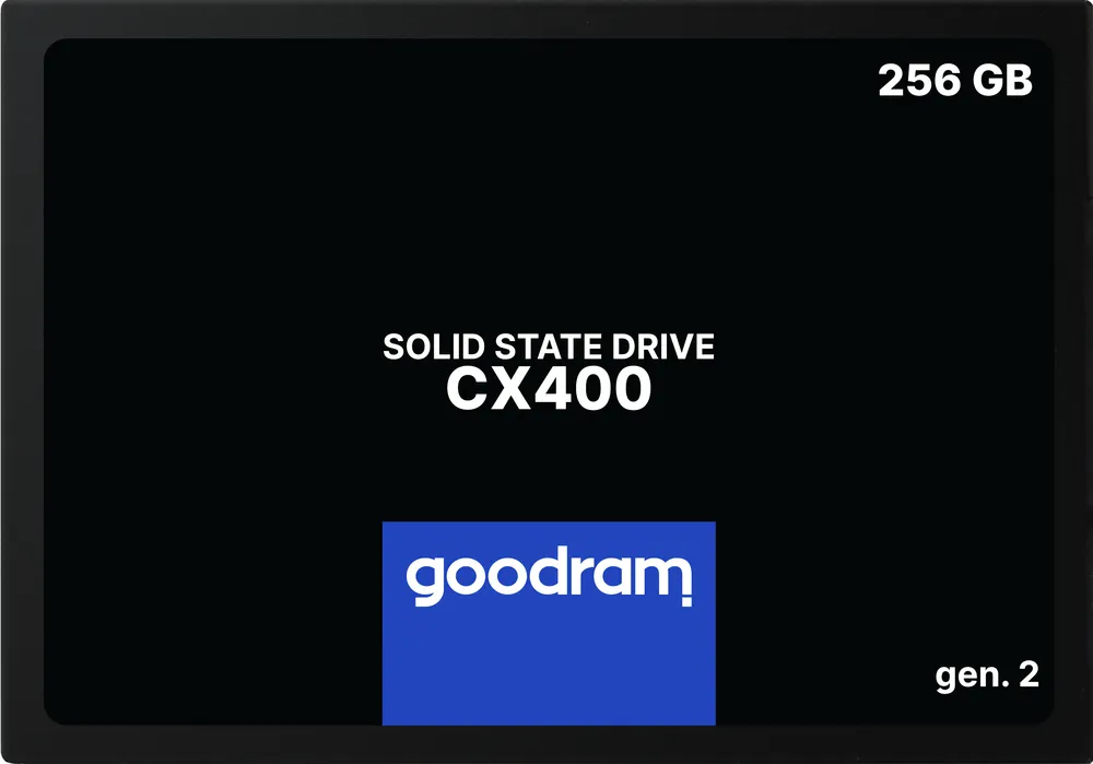 Goodram CX400 Gen.2 SSD 2,5 Zoll 256 GB SATA 3 3D TLC