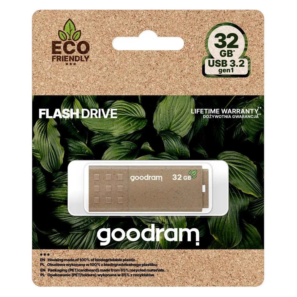 Goodram UME3 - 32 GB - USB Typ-A - 3.0 - 60 MB/s - Kappe - Beige