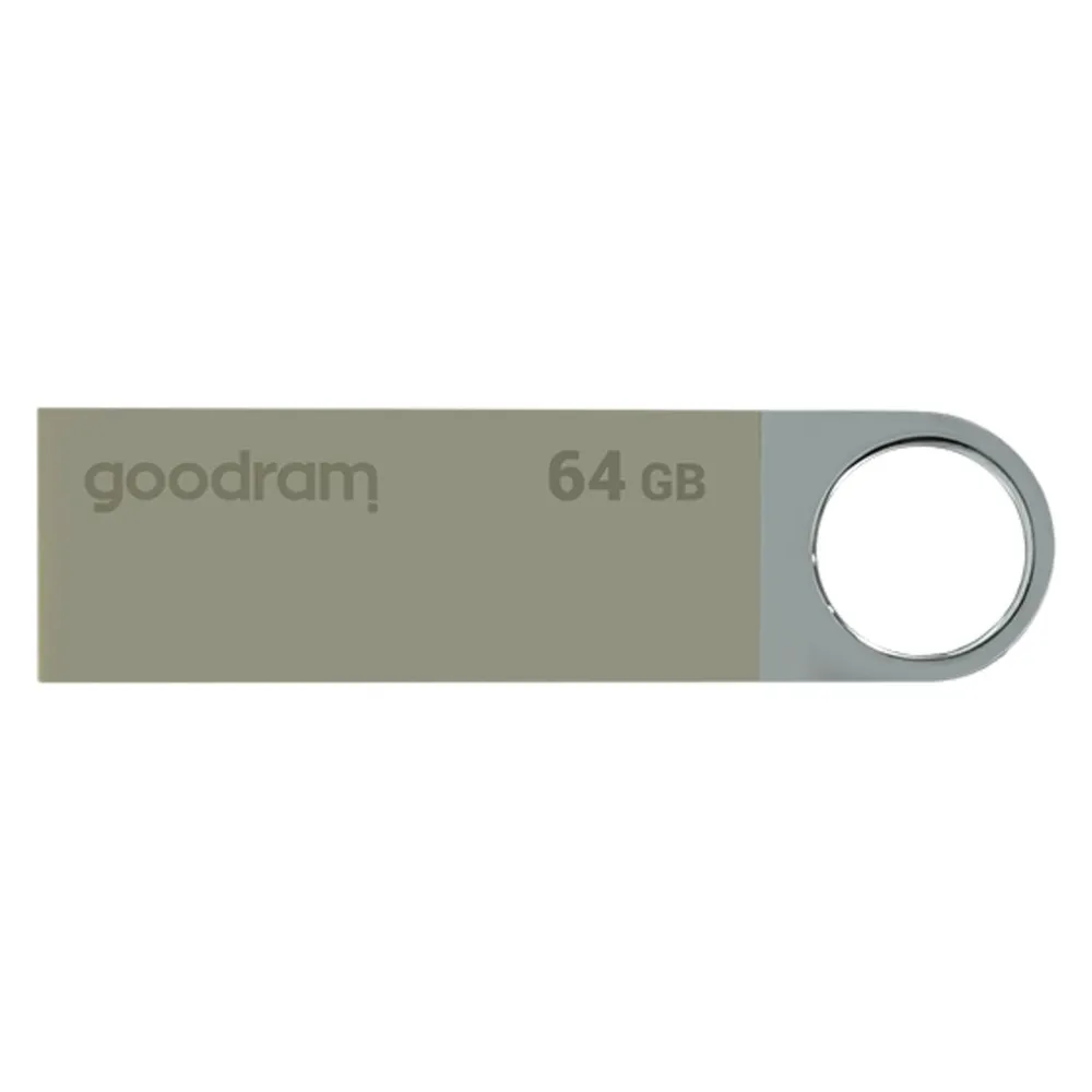 Goodram UUN2-0640S0R111 - 64 GB - USB Typ-A - 2.0 - 20 MB/s - 9 g - Silber