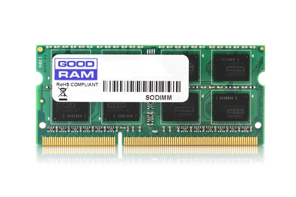 Memoria RAM Goodram 8GB PC3-12800 1x8GB DDR3 1600MHz 204-pin SO-DIMM