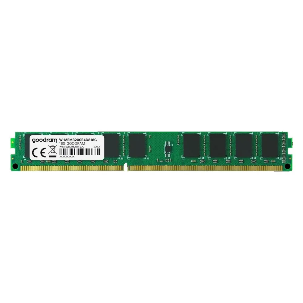 Memoria RAM Goodram W-MEM3200E4D816G 16GB 1x16GB ECC UDIMM DDR4 3200MHz CL22 Grün