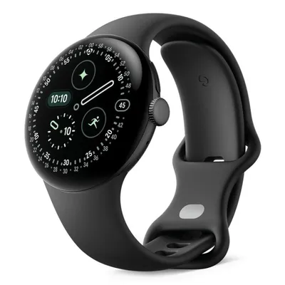 Google Pixel Watch 4 4G GPS 41mm AMOLED Schwarz S/L Wasserdicht IP68 SpO2 Pulsuhr SOS