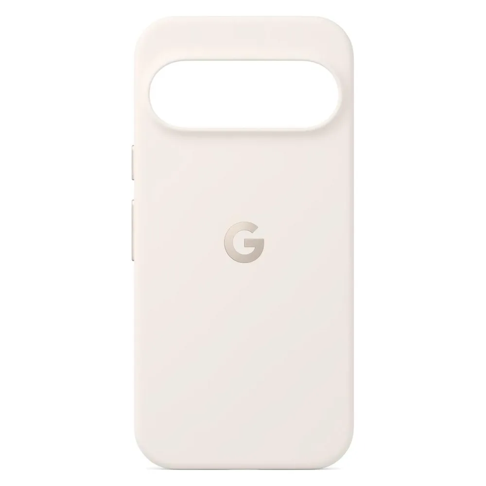 Funda für Handy Google Pixelsnap Cover Case Mikrofaser Beige für Pixel 10 Pro XL