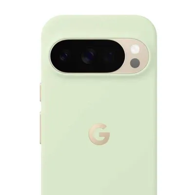 Handyhülle Google Cover case Mikrofaser Hellgrün für Pixel 10 Pro