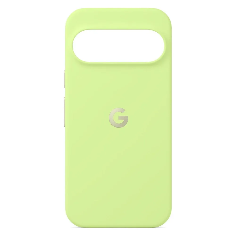 Funda für Handy Google Cover case Mikrofaser Gelb Lemongrass für Pixel 10 Pro