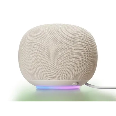 Lautsprecher Google Home Oval Wi-Fi 6 Bluetooth 5.4 mit integriertem Mikrofon