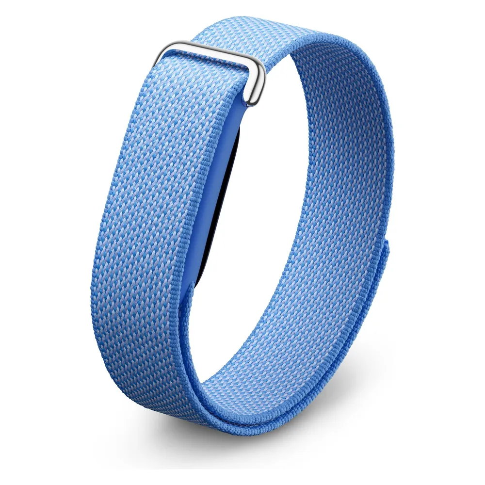 Aktivitätsarmband Google Fitbit Air Bluetooth Schwarz Lavendel 7 Tage Herzfrequenz SpO2