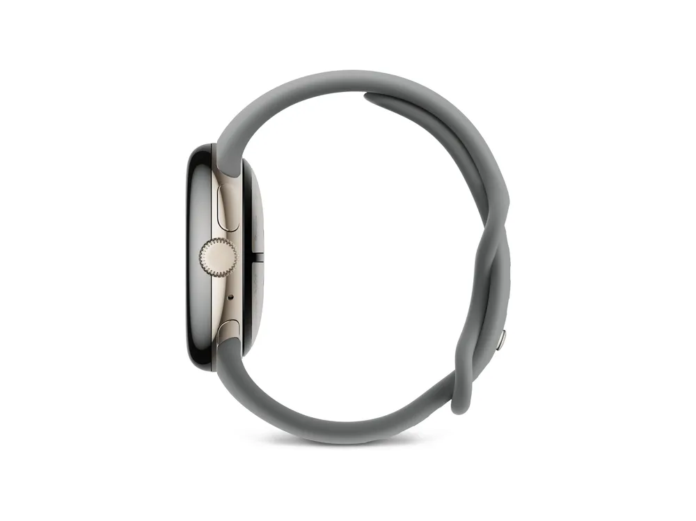 Google Pixel Watch 3 (Wi-Fi) 41mm Champagne Gold mit Sportarmband Hazel | ga05758-de |