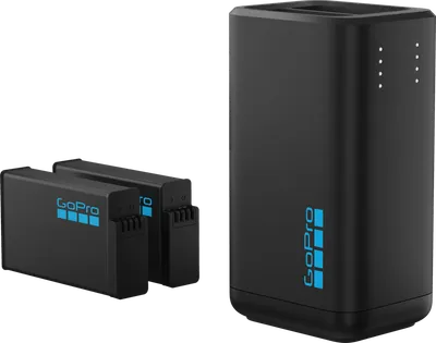 GoPro Dual Battery Charger + Enduro Batteries (2x) (GoPro MAX2)