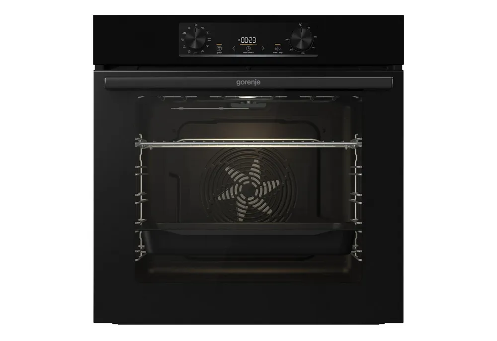 GORENJE Einbaubackofen BO 6735 E02BKOT, mit Teleskopauszug nachrüstbar, ecoClean, Pizzafunktion mit 300 °C – perfekt für Pizza, Focaccia und mehr!