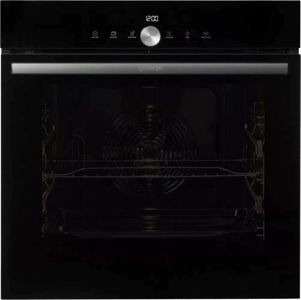 GORENJE Einbaubackofen BOS 6747 A09DBGOT, mit 2-fach-Teleskopauszug, ecoClean, Pizzafunktion mit 300 °C – perfekt für Pizza, Focaccia und mehr!