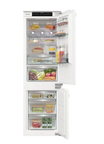 GORENJE Einbaukühlgefrierkombination NRKI517C62WF, 177,2 cm hoch, 54 cm breit, Wifi