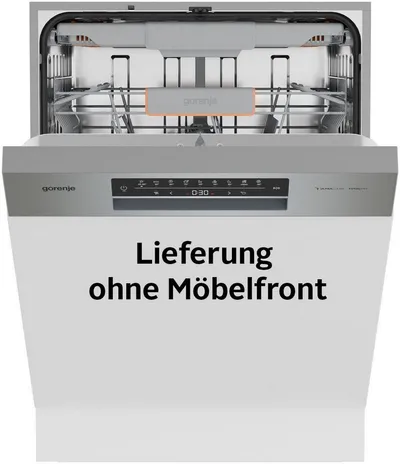 GORENJE teilintegrierbarer Geschirrspüler GI663C95X, 9,4 l, 16 Maßgedecke, 16 Maßgedecke, auto. Türöffnung, Besteckschublade