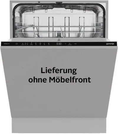 GORENJE vollintegrierbarer Geschirrspüler GV642A65, 8,9 l, 14 Maßgedecke, Made in Europe, auto. Türöffnung, Hygiene Programm