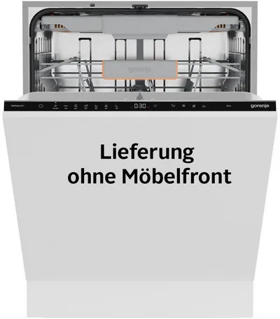 GORENJE vollintegrierbarer Geschirrspüler GV663C95, 9,4 l, 16 Maßgedecke, 16 Maßgedecke, auto. Türöffnung, Besteckschublade