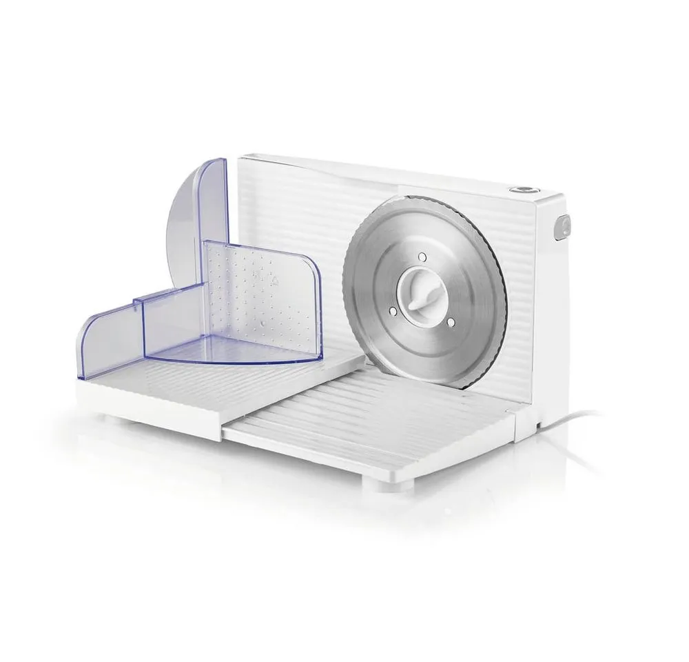 GOURMETmaxx Allesschneider Allesschneider mit Fingerschutz, 150 W, Allesschneider mit Fingerschutz