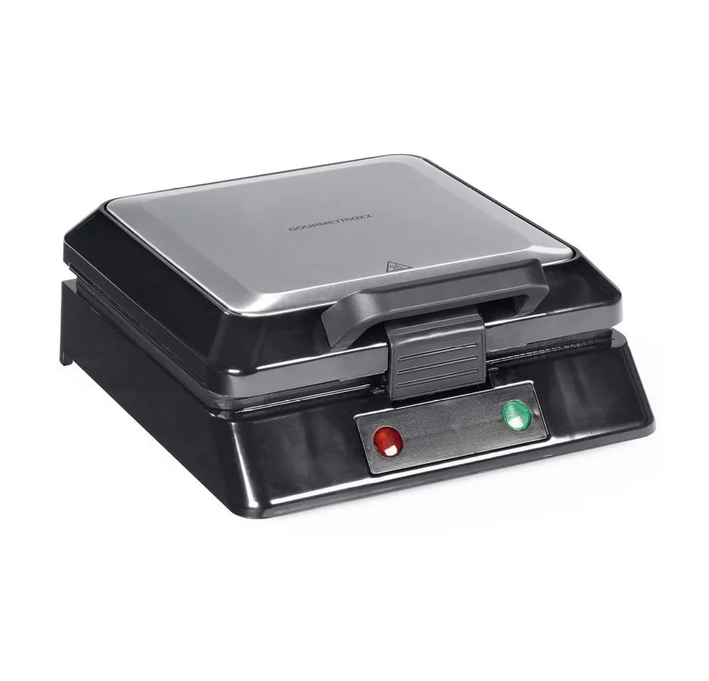 GOURMETmaxx Waffeleisen 4 Waffeln Antihaftbeschichtung, 1200 W, Belgische Waffel
