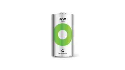 GP Baby-C Akku NiMH 3000 mAh RECYKO, 1,2V, 2 Stück
