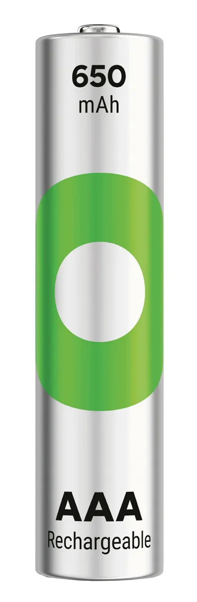 GP ReCyKO NiMH Akku Micro AAA, HR03 1,2V/ 650 mAh, 2 Stück
