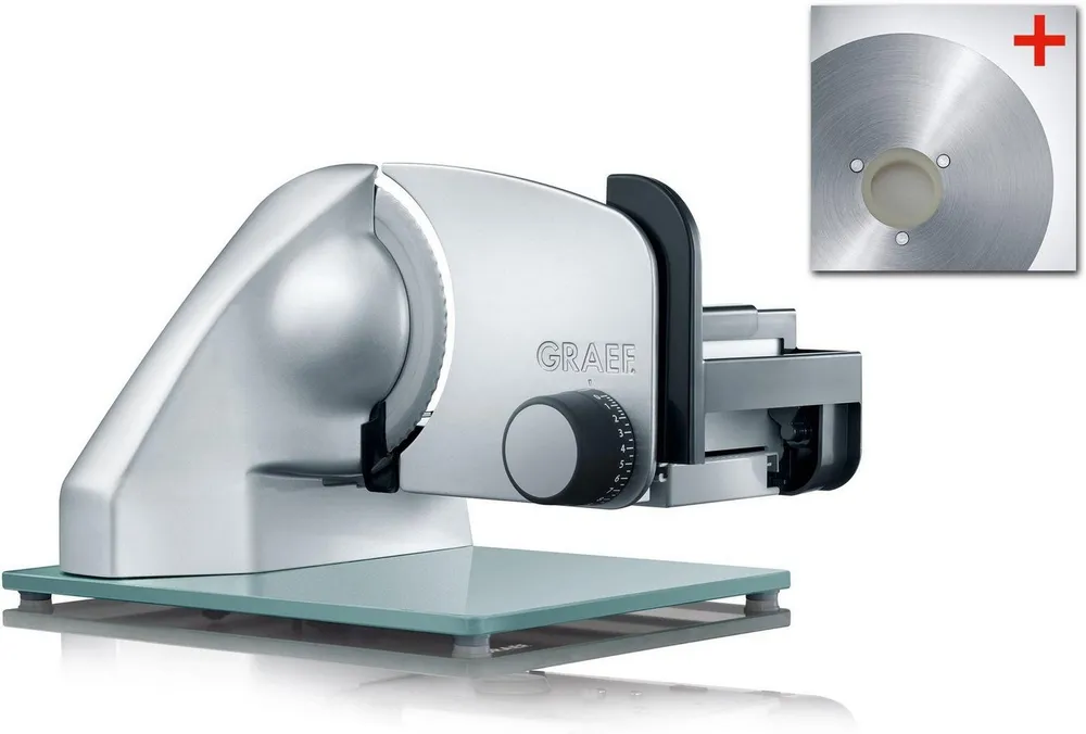 Graef Allesschneider Classic C 22 Twin, 170 W, Gratis Schinkenmesser im Wert von 44,99 € UVP