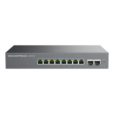 Switch Grandstream Gwn7721p 8 Ports 2.5GbE PoE+ 2x10Gbps SFP+ Cloud-Management