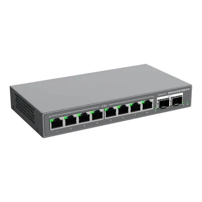 Switch Grandstream GWN7721 8 Ports 2.5G 2 Ports 10G SFP+ Metallgehäuse