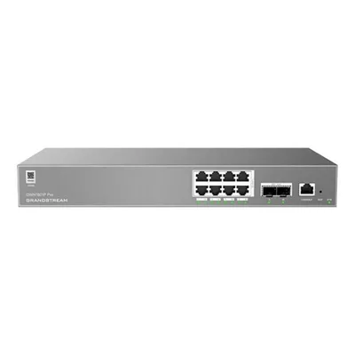 Switch Grandstream GWN7801P Pro 10 Ports Gigabit PoE 2x SFP 2,5G